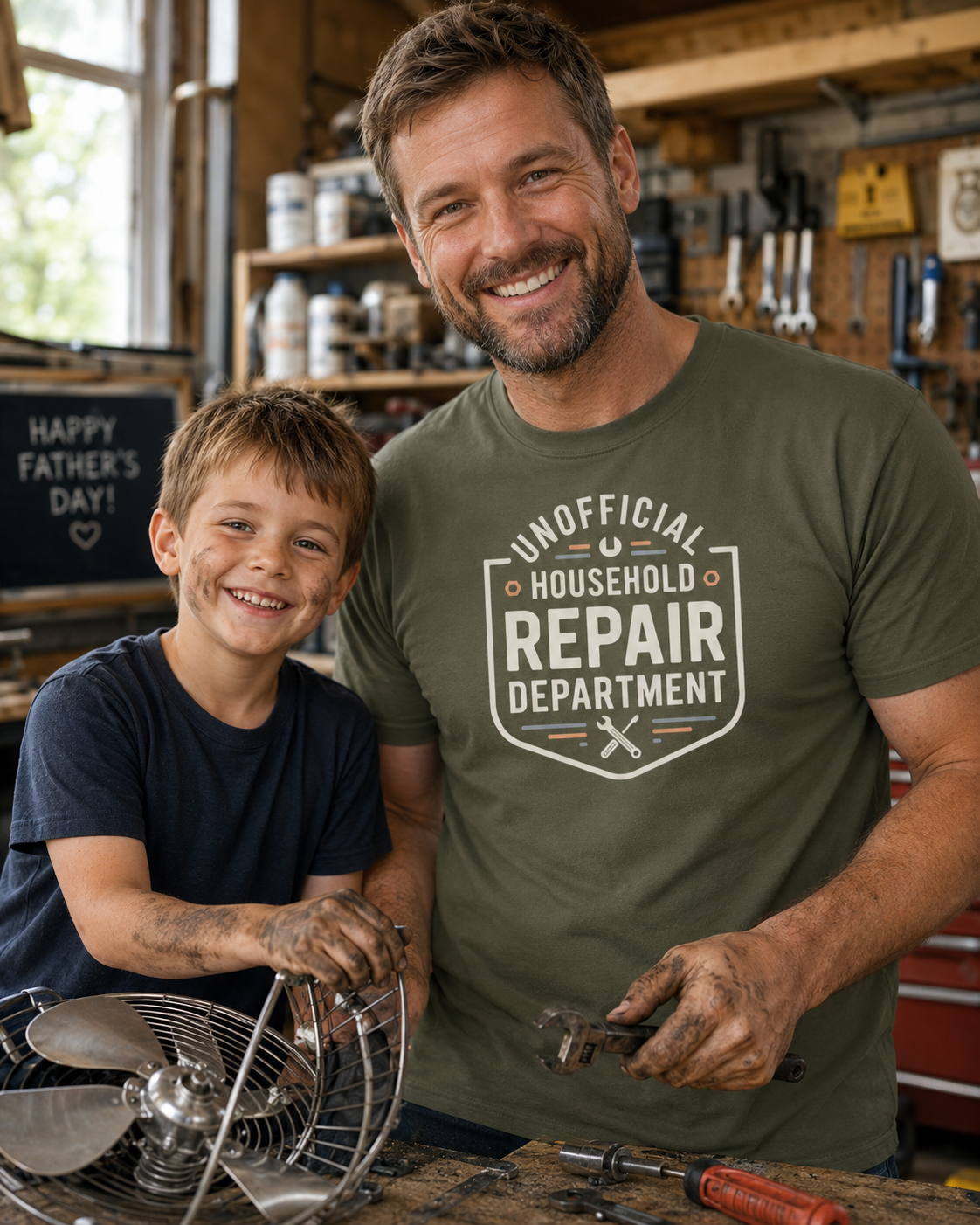 Unofficial Household Repair Department Tool Guy Tee